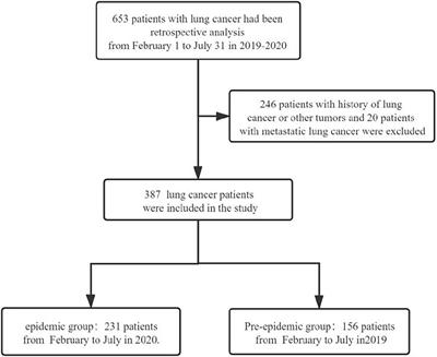 Impact of Coronavirus Disease 2019 on Clinical Characteristics in Patients With Lung Cancer: A Large Single-Centre Retrospective Study